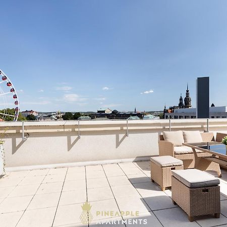 Pineapple Apartments Penthouse Am Zwinger - 162 Qm - 1X Free Parking Dresden Exterior photo